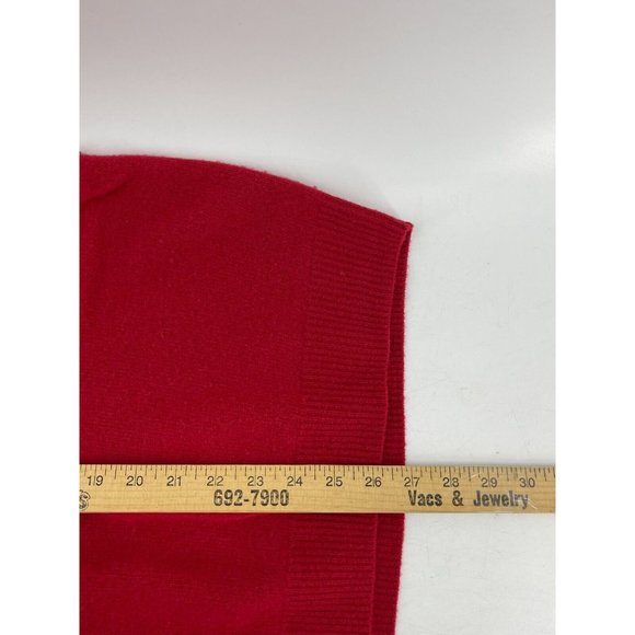 J T Traditions Men's 100% Lambs Wool V Neck Sweater Vest Golf Size 2X Big - Picture 12 of 13